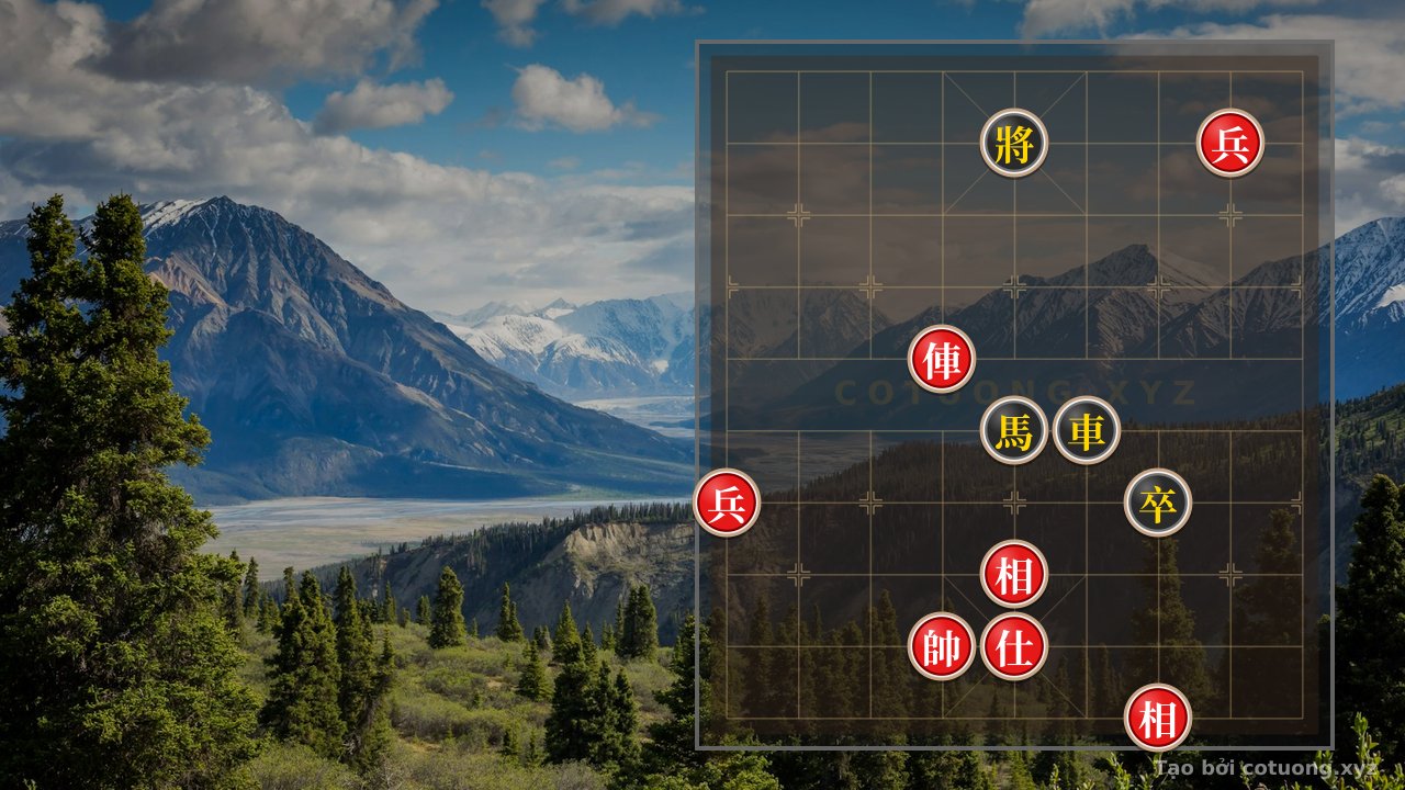 Thế cờ: Red Rook's Breakthrough: The Tactical Moves of the Red Rook in a Xiangqi Battle — Cờ Tướng Online