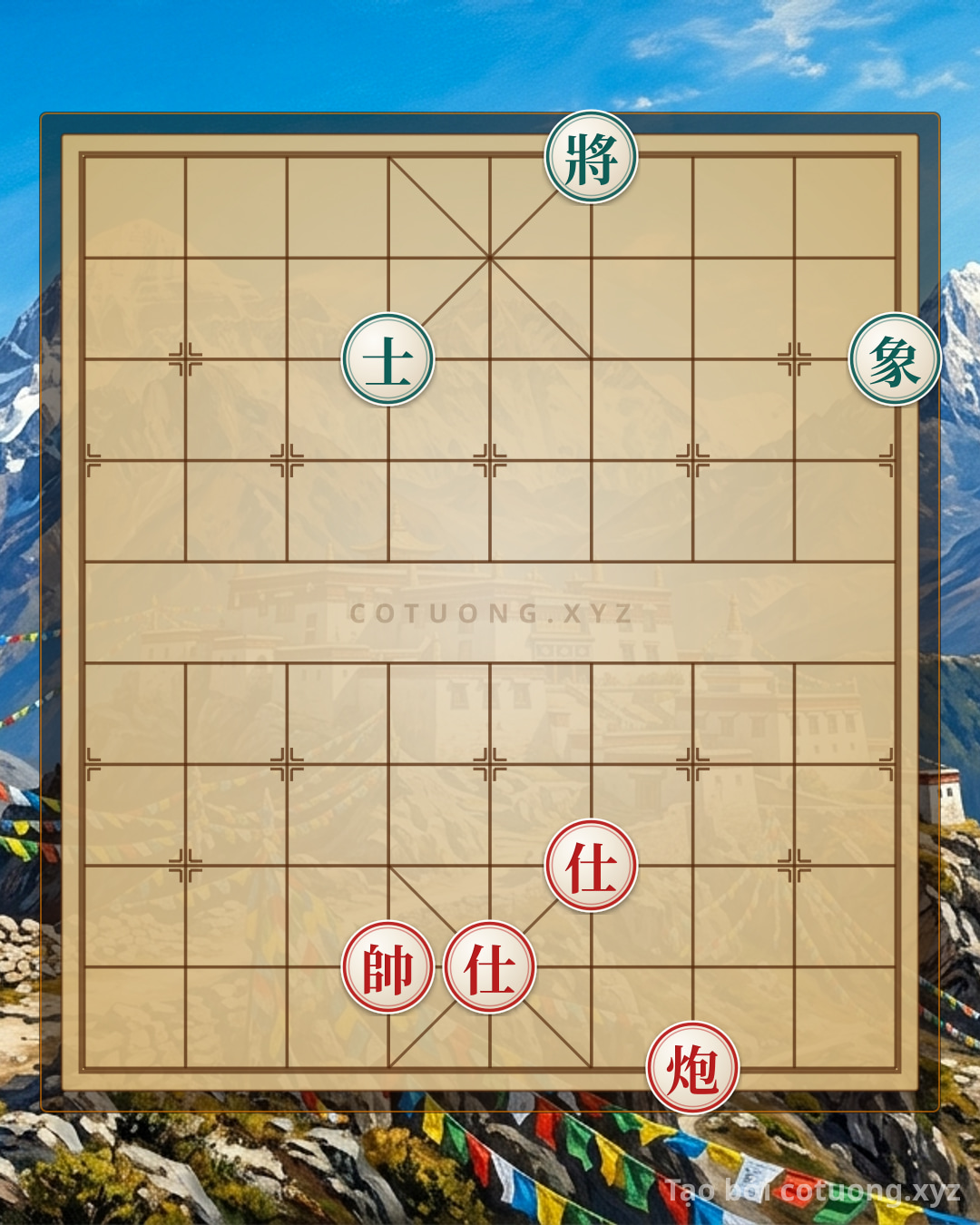 Challenge: Xiangqi Formation: Steady Defense Against the Red Wave - Can you solve it?