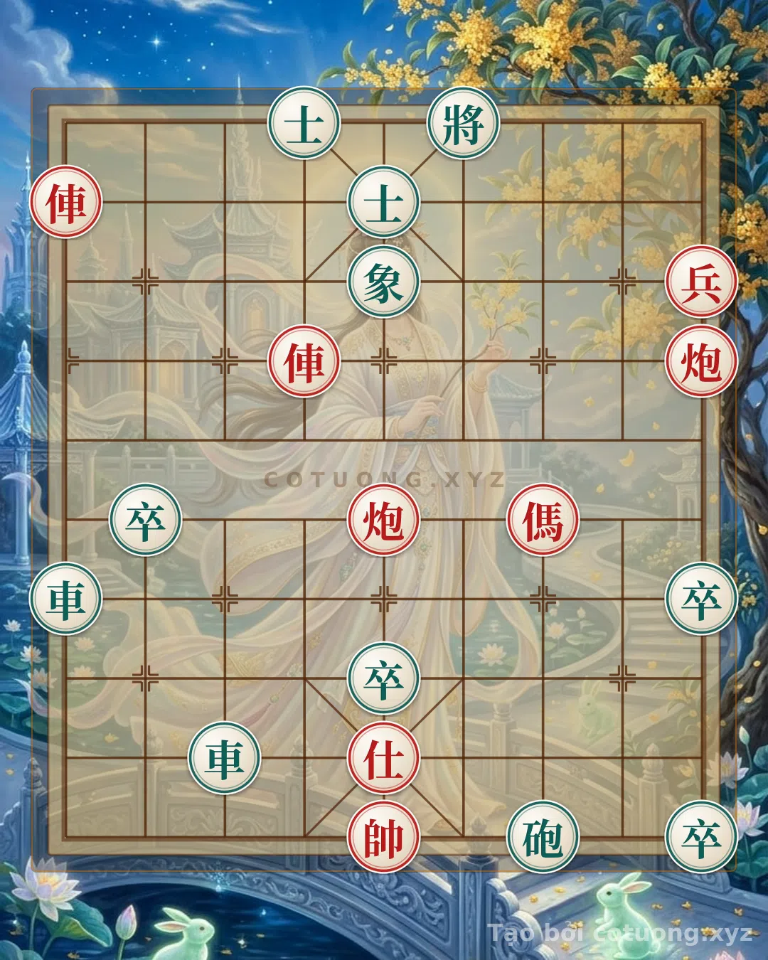 Challenge: Xiangqi: Defense Strategy Against the Red Chariot's Threat - Can you solve it?