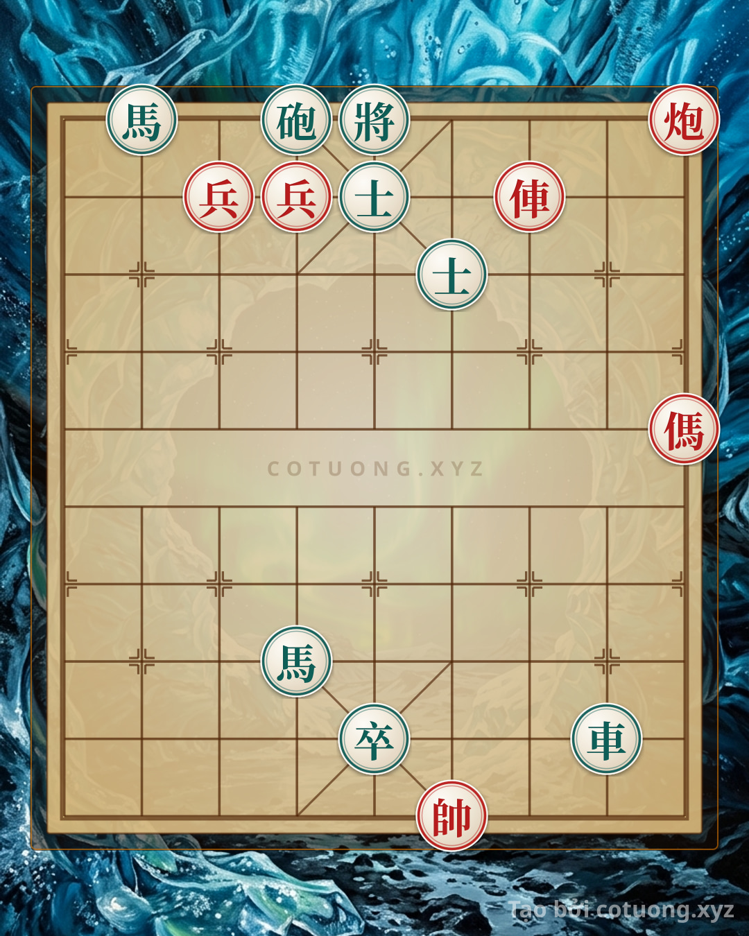 Challenge: Xiangqi: The Strategy of the Red Chariot Sacrificing Itself on the Board - Can you solve it?