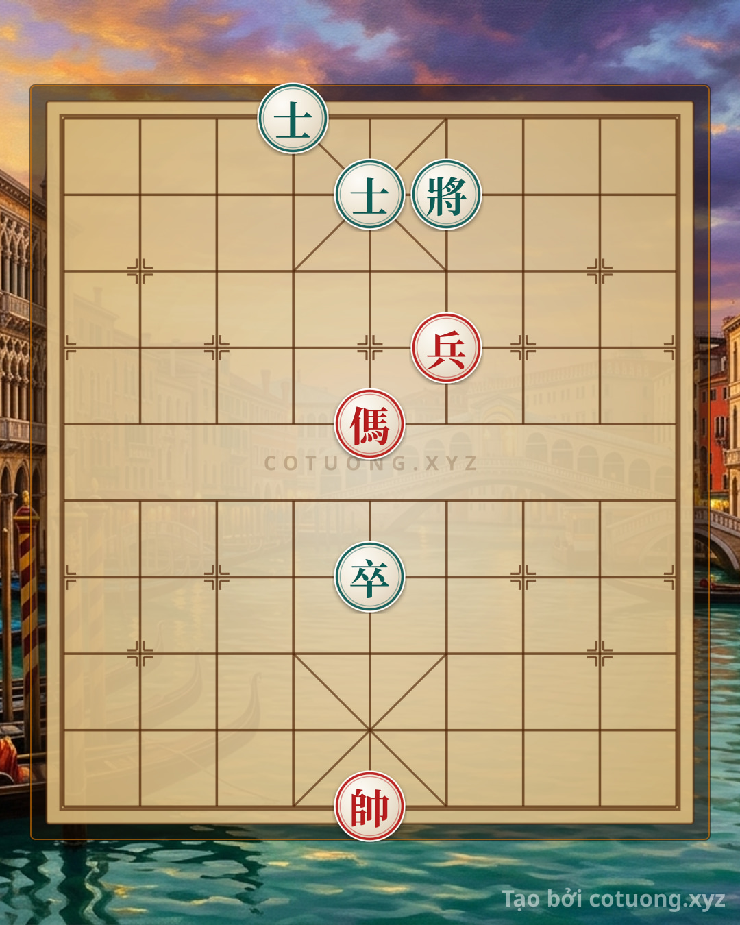 Challenge: The Brutal Move of the Red Horse: Eliminating the Black Advisor in 3 Moves - Can you solve it?