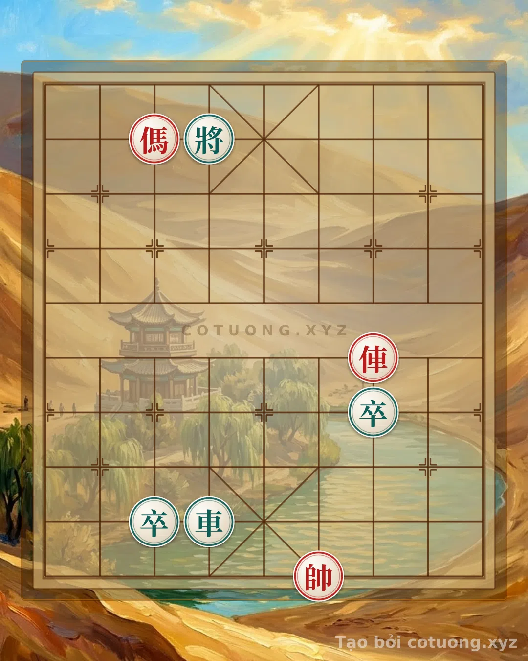 Thế cờ: Red General's Strategy: 