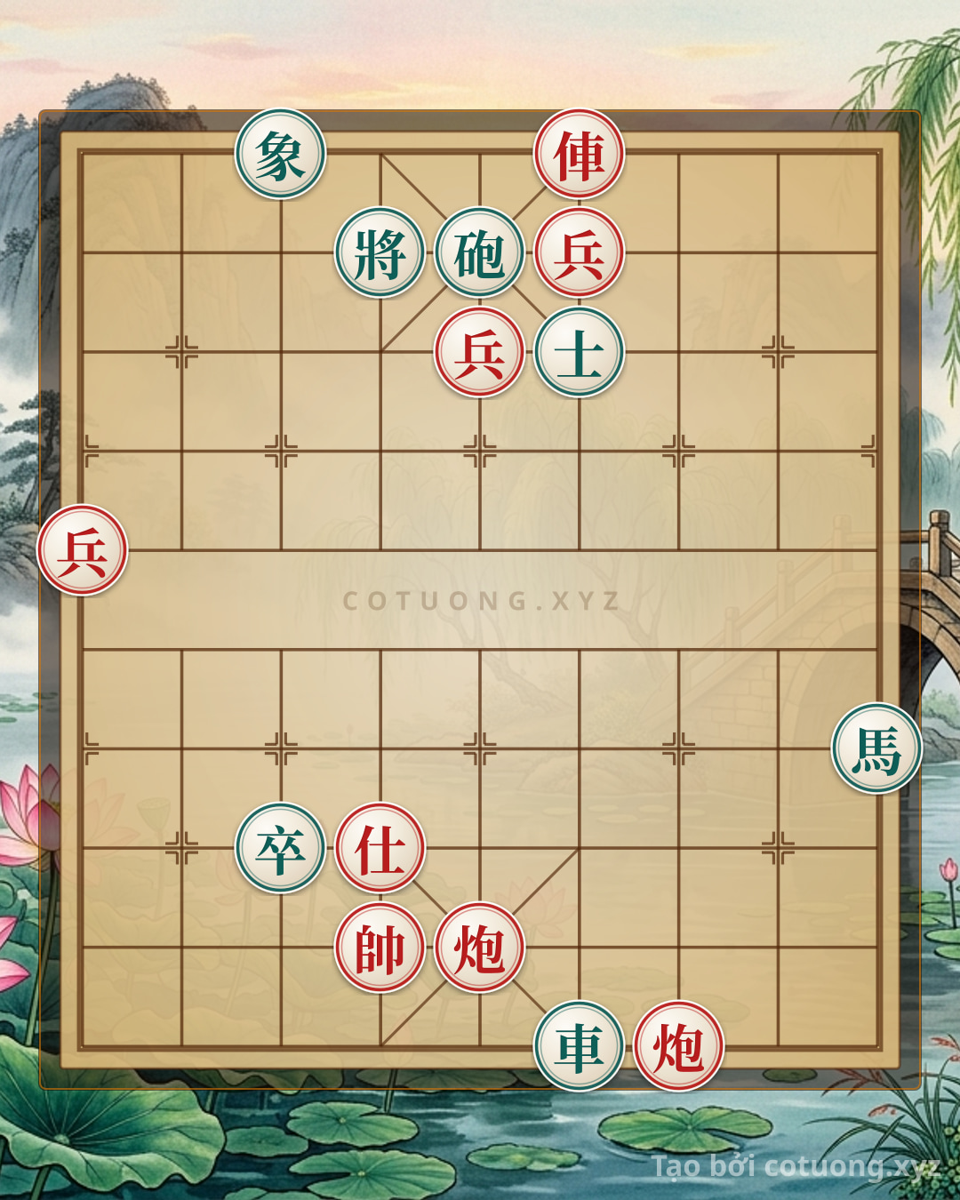 Challenge: How to Defend Against the Dangerous Red Attack in Xiangqi: The Secret Move to Counter from the Black Side - Can you solve it?