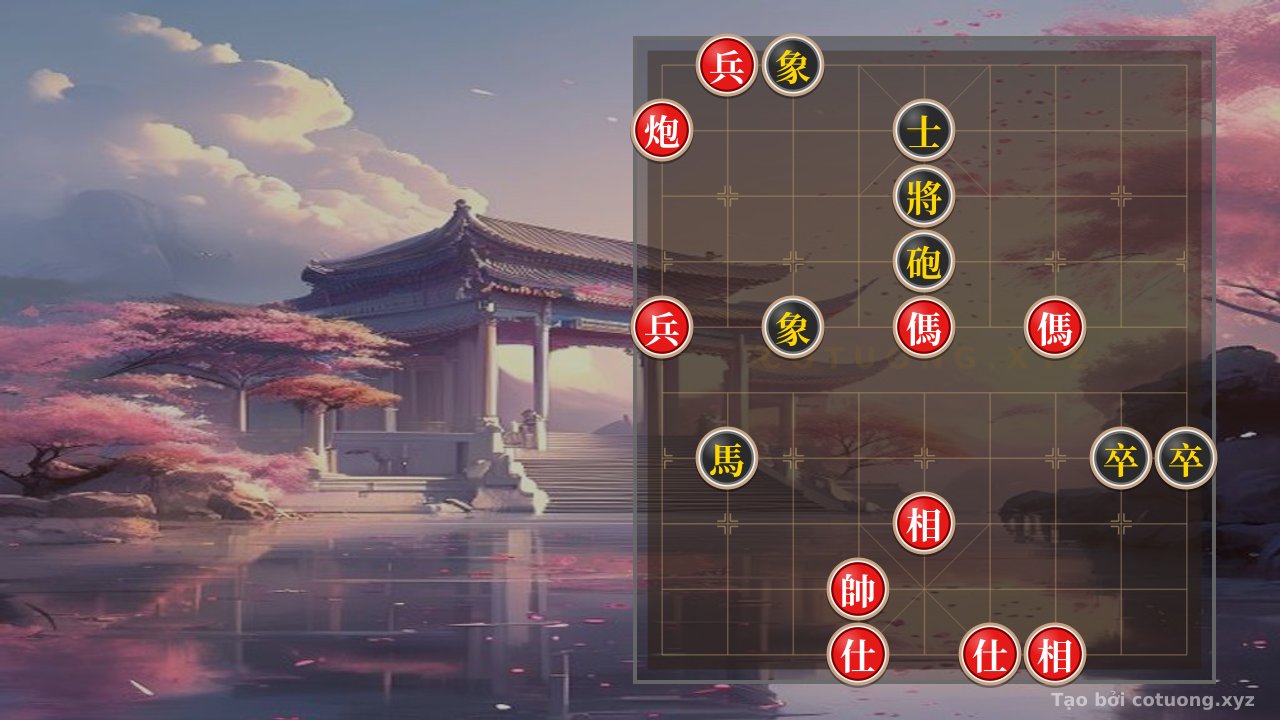 Thế cờ: Double Red Horse Trap: A Brutal Script in the Battle of Chinese Chess — Cờ Tướng Online