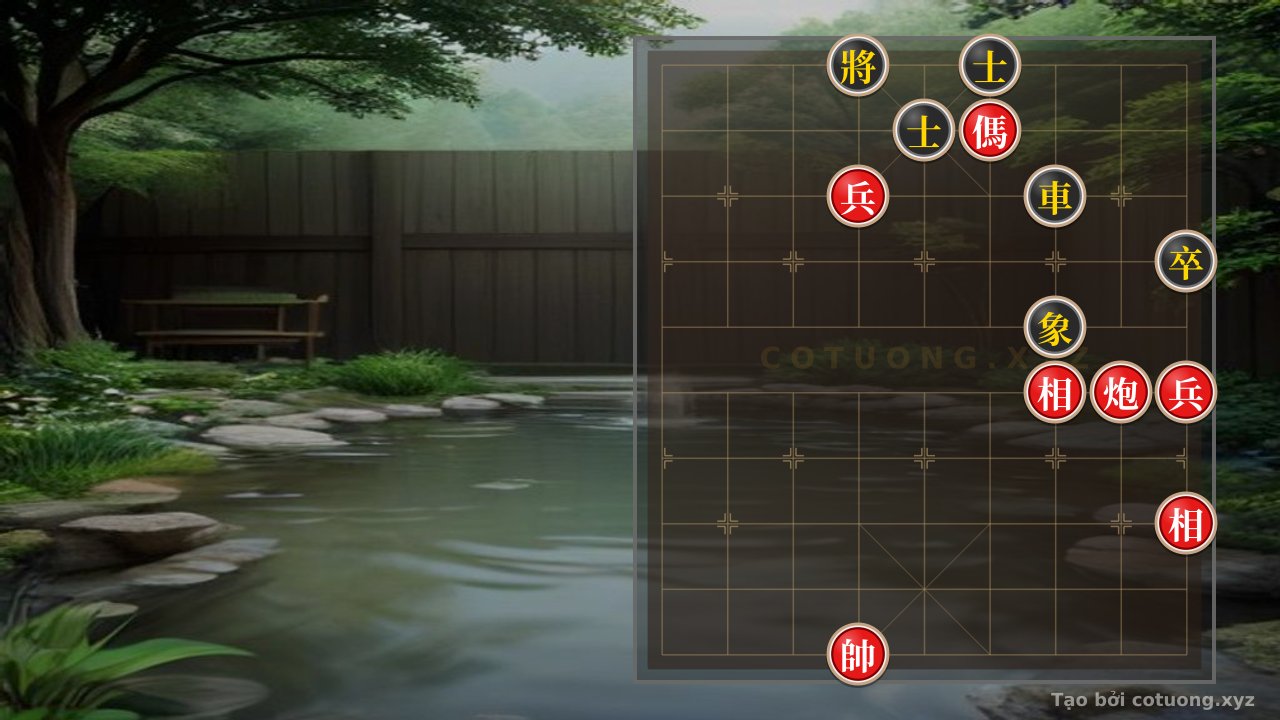 Thế cờ: Red General: Defensive Strategies Against a Single Black Chariot — Cờ Tướng Online