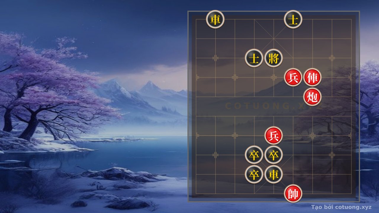 Thế cờ: The Secret Defense of Black Against Red's Rook on File 3 – The Journey from Domination to Revival (Level 5/10) — Cờ Tướng Online
