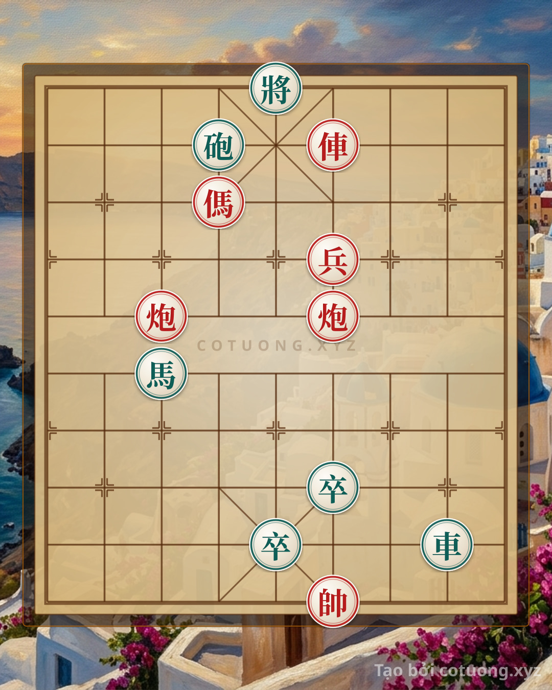 Challenge: Xiangqi AI: Black's Defensive Tactics Against Red's Elephant-Cannon Threat - Can you solve it?