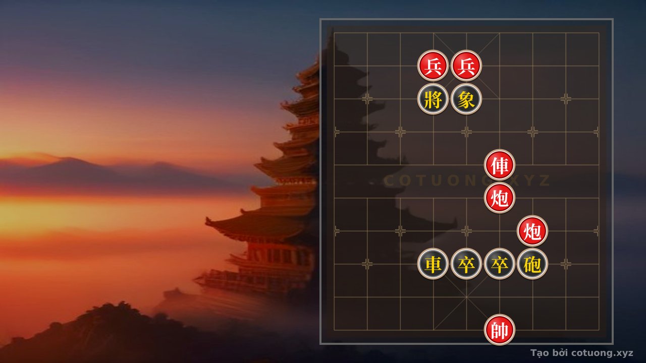 Thế cờ: God's Opponent Board: Red Pawn at 6-9 - The Subtle Trap Being Laid — Cờ Tướng Online