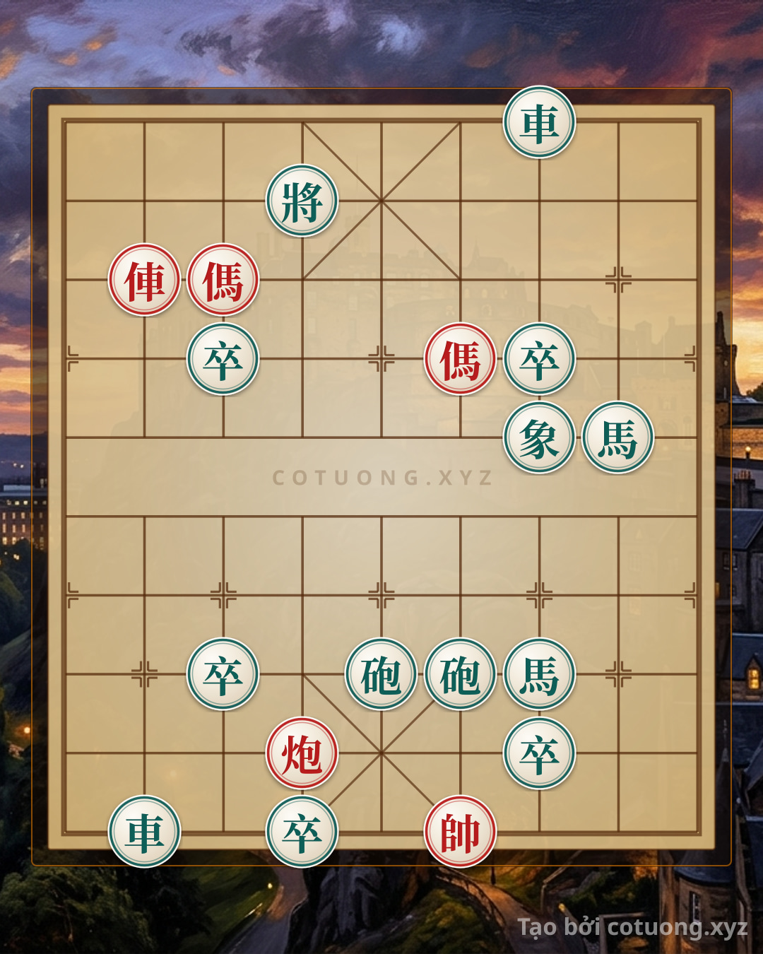 Challenge: Xiangqi Online Super Hard: 
