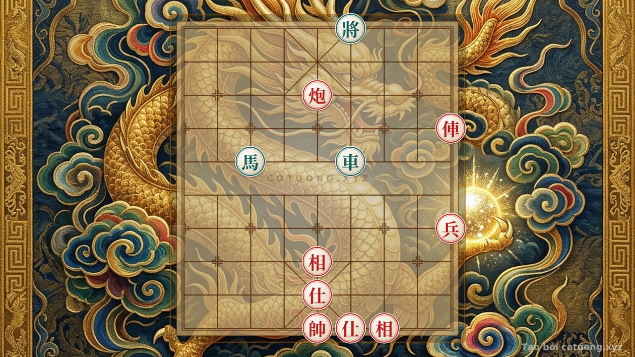 Thế cờ: Xiangqi: Creating a Counterattack from the 'Red Collapsing' Position - Defense Tips Like a Grandmaster — Cờ Tướng Online