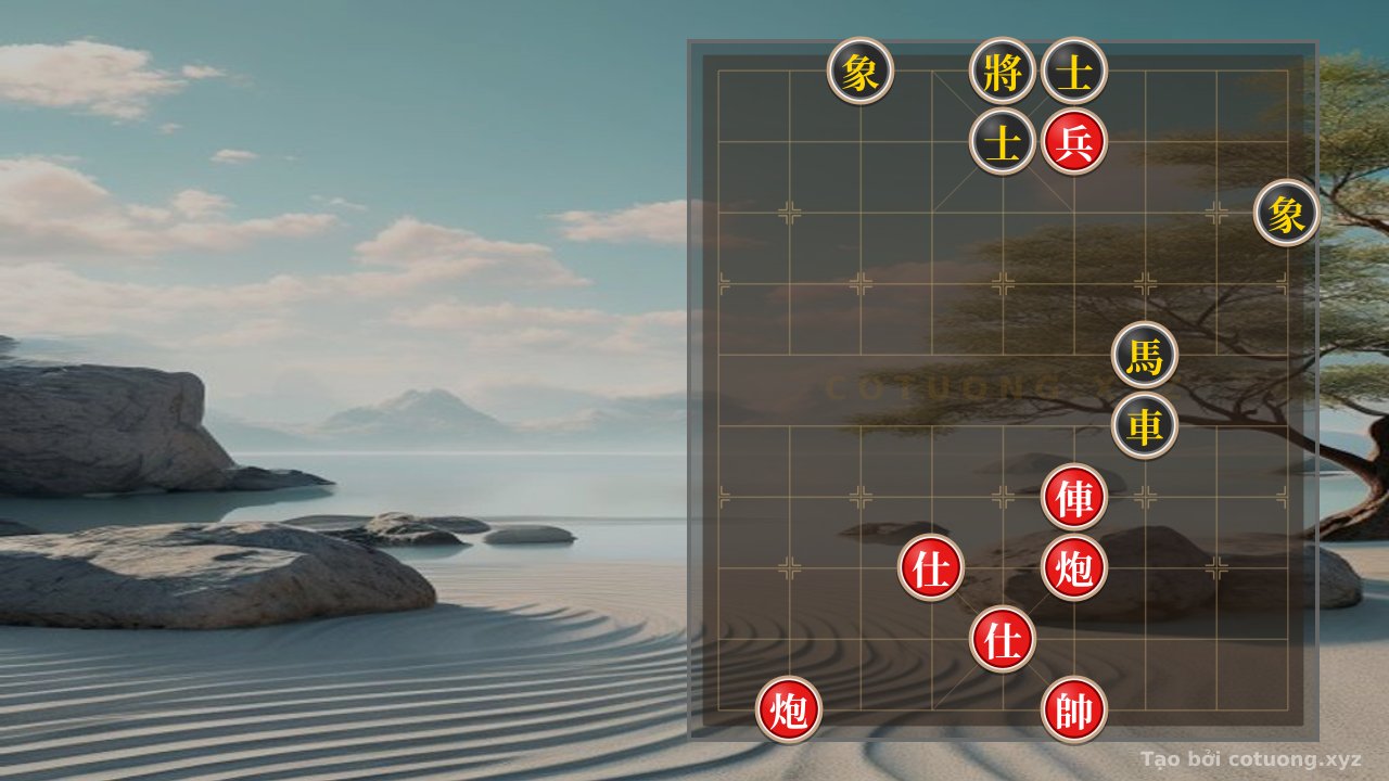 Thế cờ: Red General Chess: The 'Empty Cannon' Strategy and Black General's Defensive Tips — Cờ Tướng Online