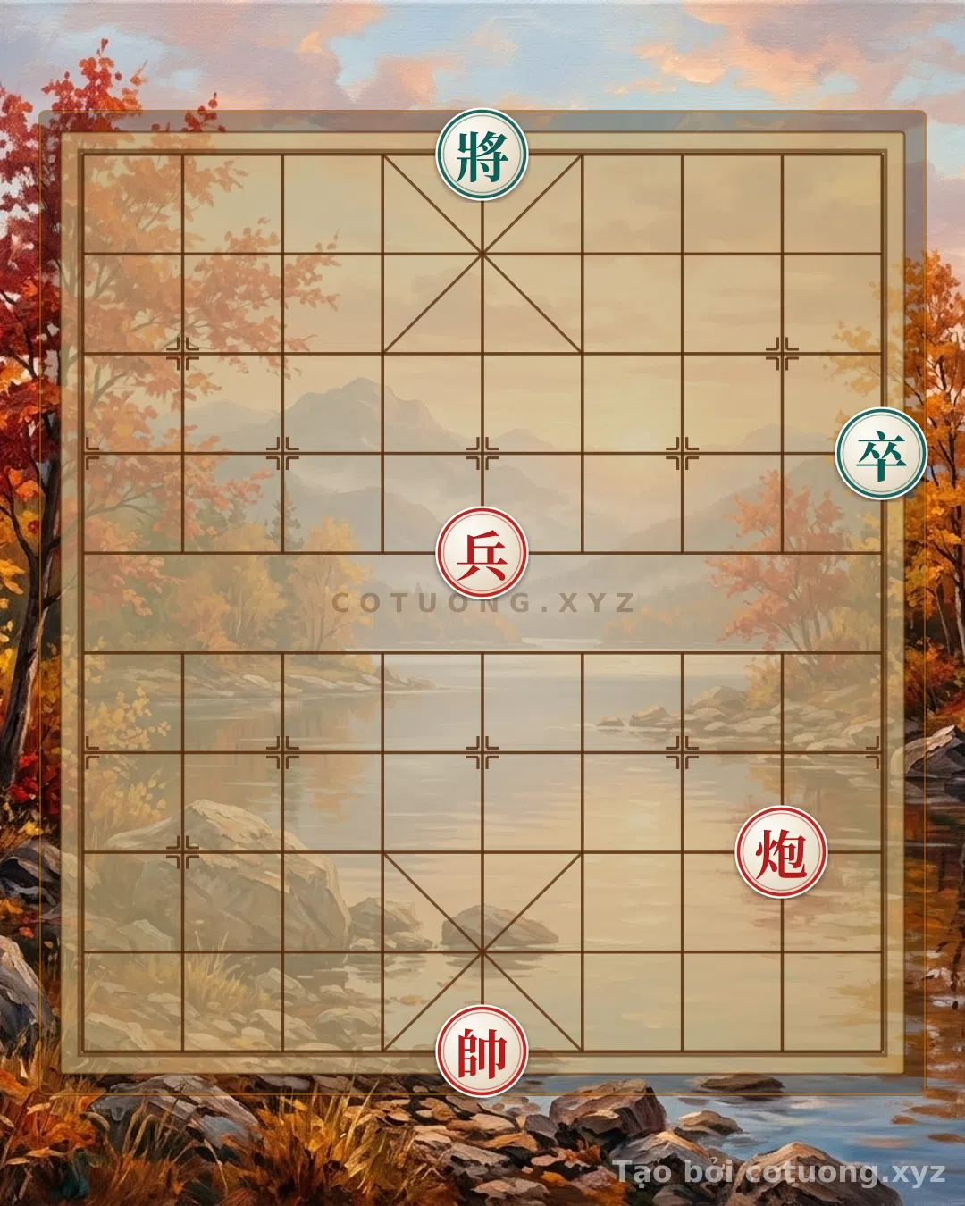 Challenge: Brilliant Xiangqi Endgame: 