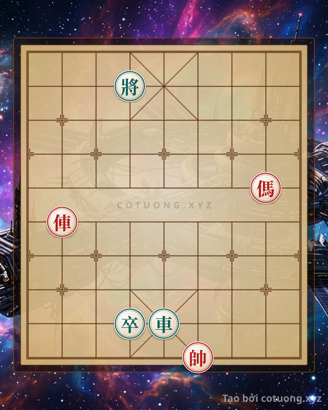 Challenge: Red Horse and Red Chariot: The Battle of Wits in Chinese Chess - Can you solve it?