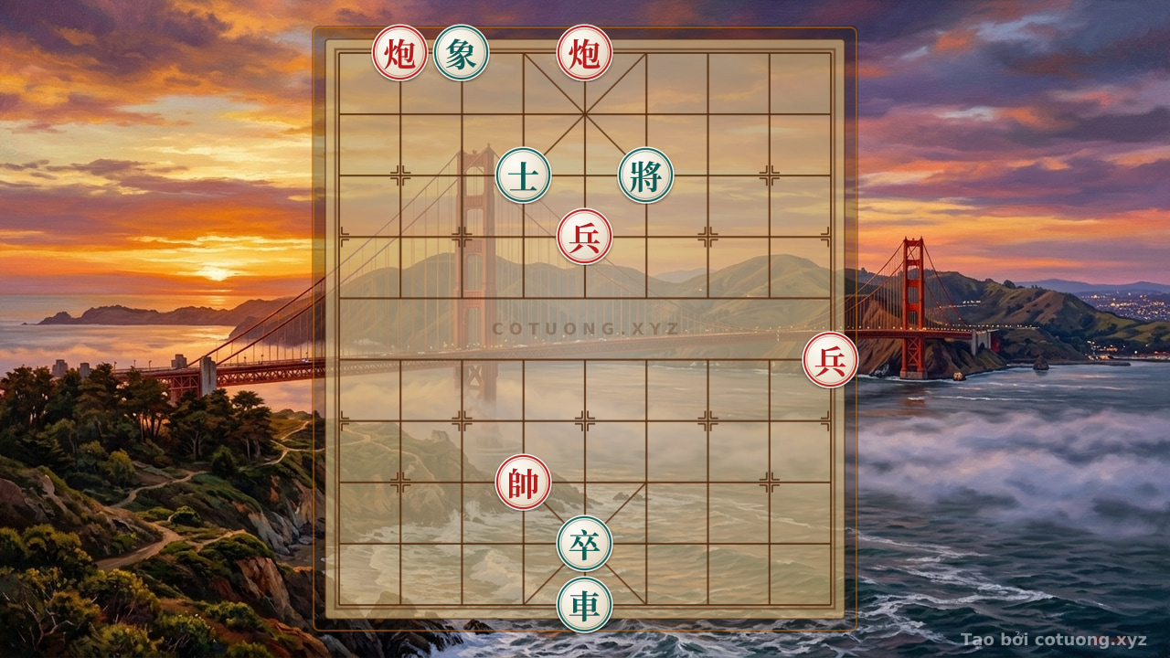 Thế cờ: Xiangqi Formation 'Empty Cannon' - The Mystery in the Black Camp — Cờ Tướng Online