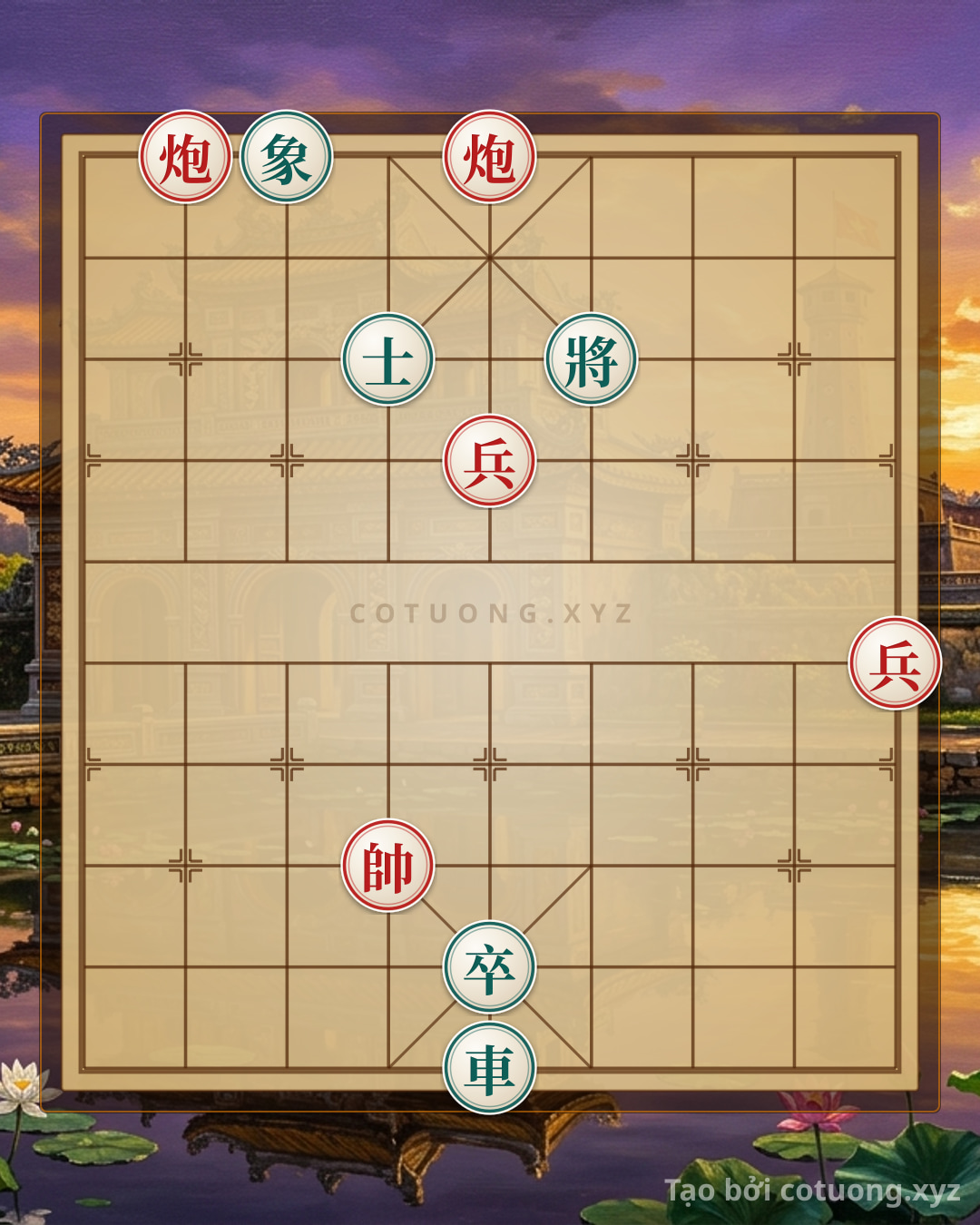 Challenge: Xiangqi Formation 'Empty Cannon' - The Mystery in the Black Camp - Can you solve it?
