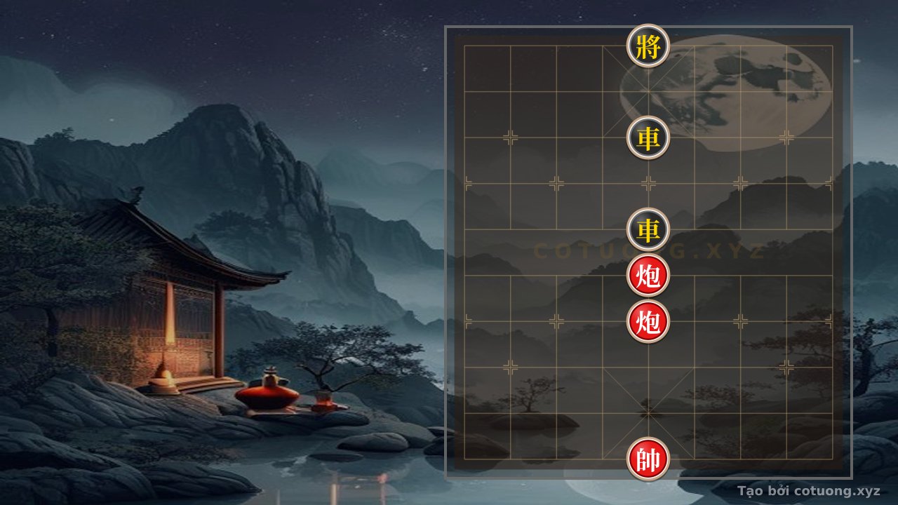 Thế cờ: Xiangqi Strategy: Red Cannon Attacks Black Chariot — Cờ Tướng Online