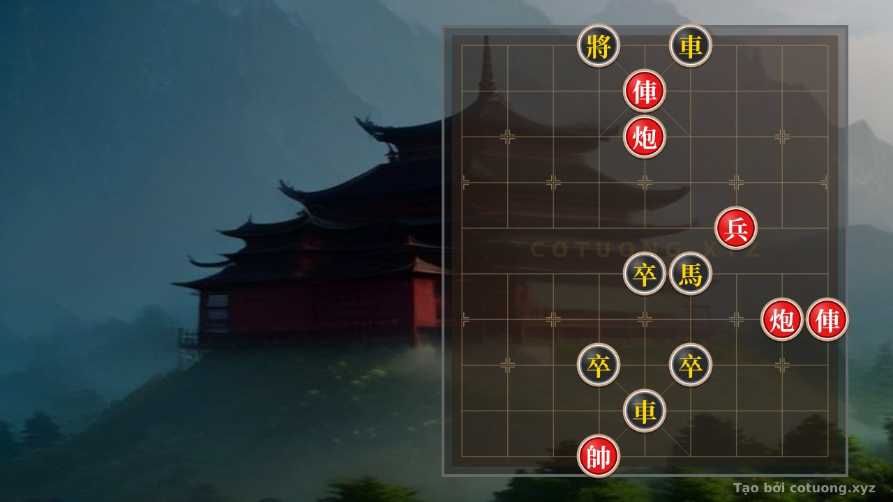 Thế cờ: Chiến Thần Đen: Phòng Thự Cố Đạn, Chờ Đợi Phản Công - Giải Mã Thế Cờ Kỳ Diệu — Cờ Tướng Online