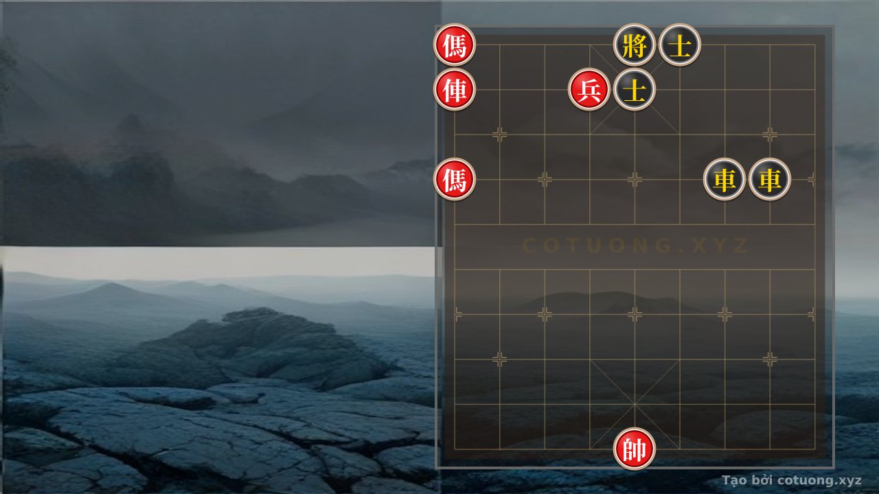 Thế cờ: The 'Red Horse vs. Black Chariot' Formation - The Mystery in a Level 1/10 Chessboard — Cờ Tướng Online