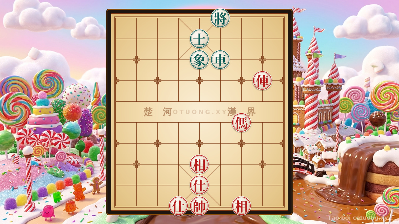 Thế cờ: The Ultimate Red-Black Inferno: Rook Smashes, King Runs Wild! — Cờ Tướng Online