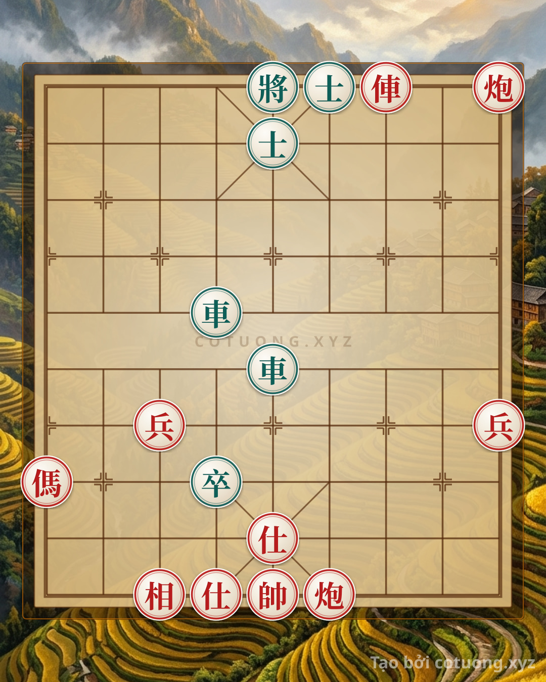 Challenge: 3-Move Checkmate Secrets: Analyzing Simple Yet Sharp Xiangqi Positions - Can you solve it?