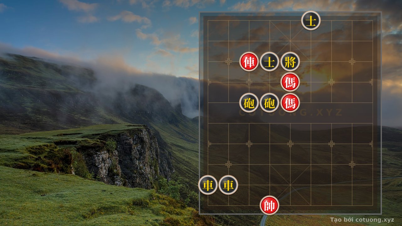 Thế cờ: Xiangqi Champion: Dynamic Analysis in the Double Cannon Espera Stance — Cờ Tướng Online