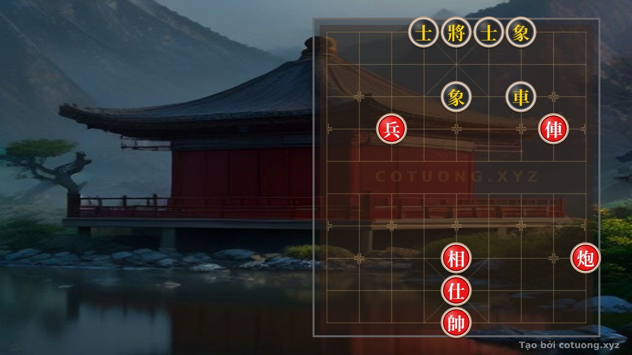 Thế cờ: Defensive Counterattack Strategy: Neutralizing the Red's Tricky Attack — Cờ Tướng Online