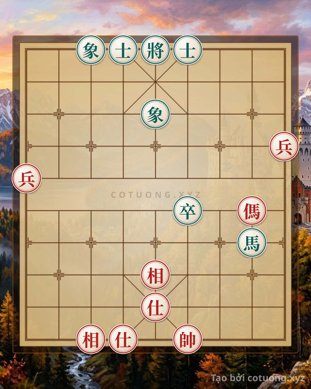 Challenge: Xiangqi: Black's Defensive and Counterattack Strategies When Facing Red's Double Horse Legs - Can you solve it?