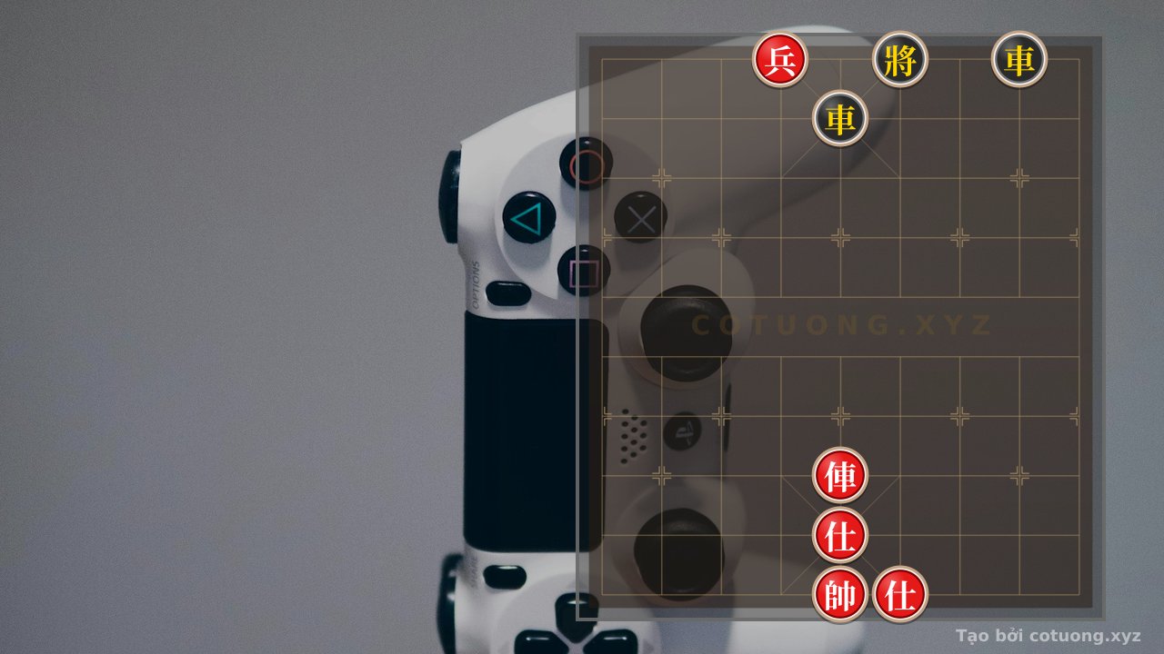 Thế cờ: Xiangqi: Strategy of Red Pawn Attacking Black Chariot at File 5 Rank 9 — Cờ Tướng Online