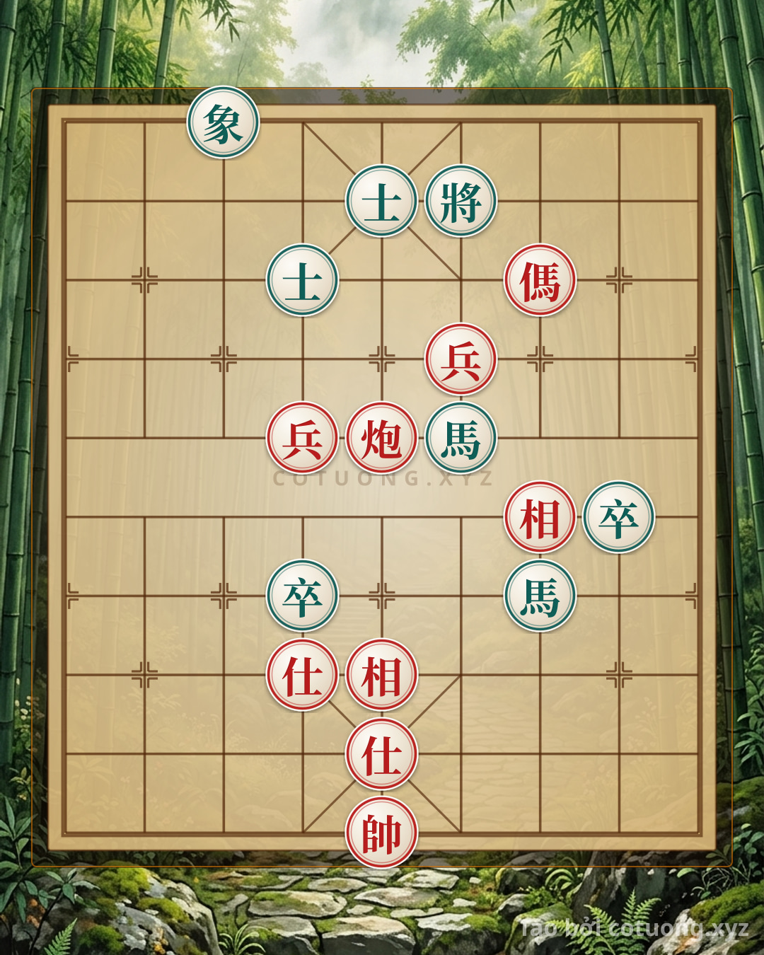 Challenge: Red General's Poem: The Battle's Ode - A Thrilling Position for the Red Player - Can you solve it?