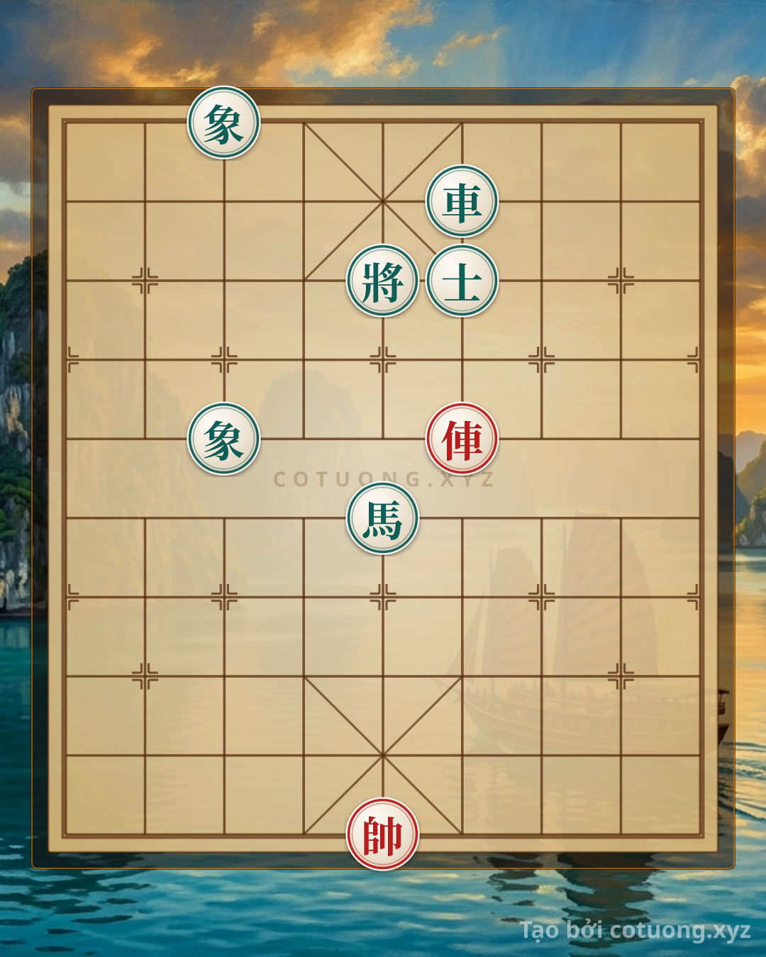 Challenge: Xiangqi: 'Red Chariot Exposed 4' - A War Artistic Composition - Can you solve it?