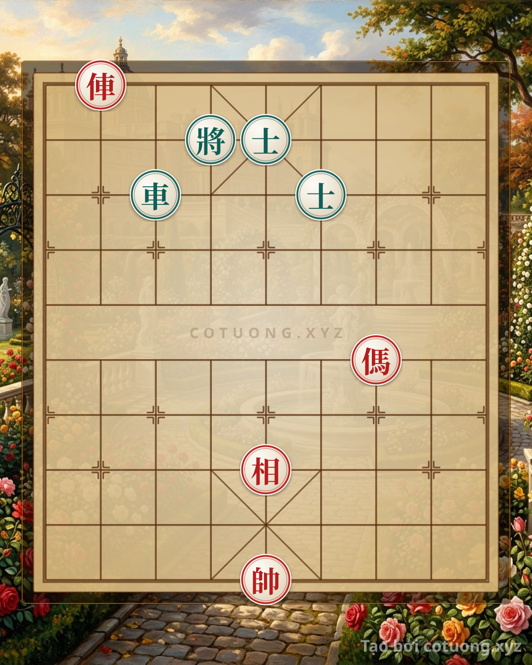 Challenge: Red General: Rook Strategy at 8th Rank 10 - Breaking Black's Defensive Design - Can you solve it?