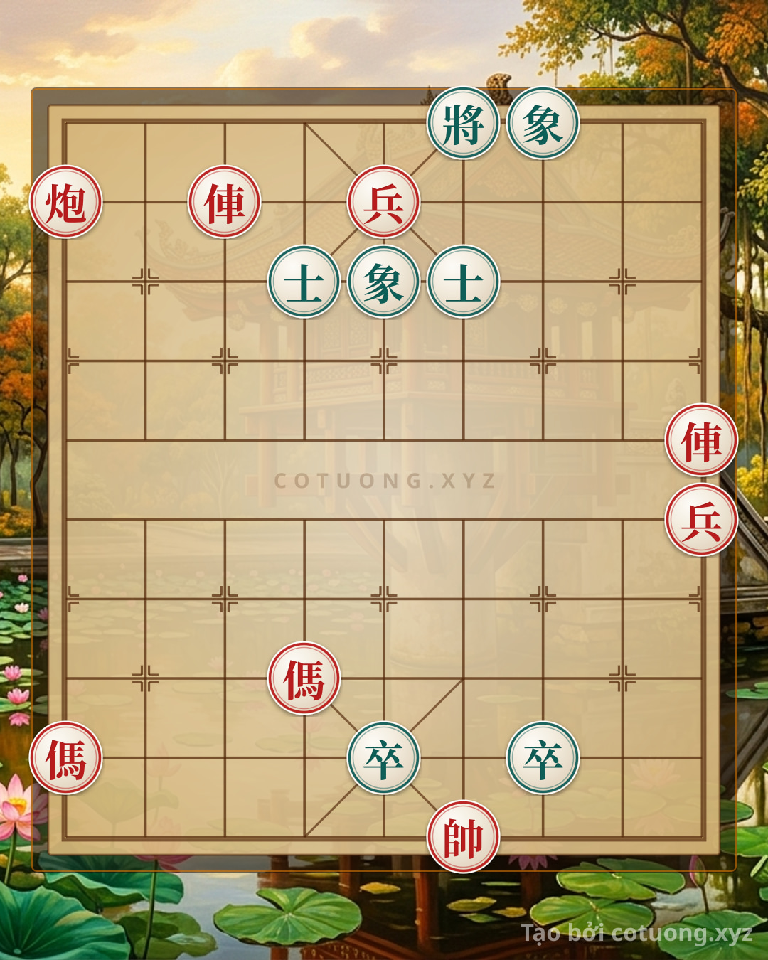 Thế cờ: What is the 'Mã Ngọa Tào'? Exploring the Ultra-Deadly Move from the 2 Rooks, 2 Cannons, 2 Horses Formation — Cờ Tướng Online