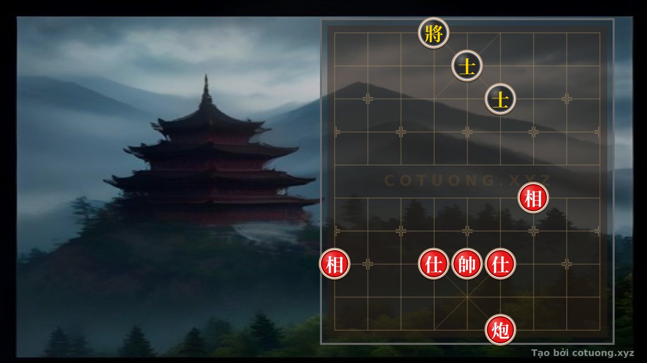 Thế cờ: Thế Cờ Tướng: Pháo Đỏ Đánh Ngược - Chiến Thuật Sát Cục Tinh Gọn — Cờ Tướng Online