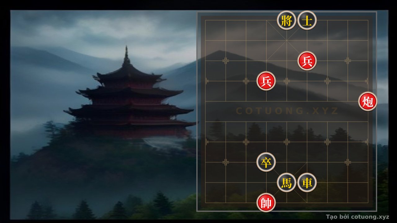 Challenge: Xiangqi Pro Tips: The Red Cannon's Divine Strike - A Lightning-Fast Checkmate in the 1/10 Opening - Can you solve it?