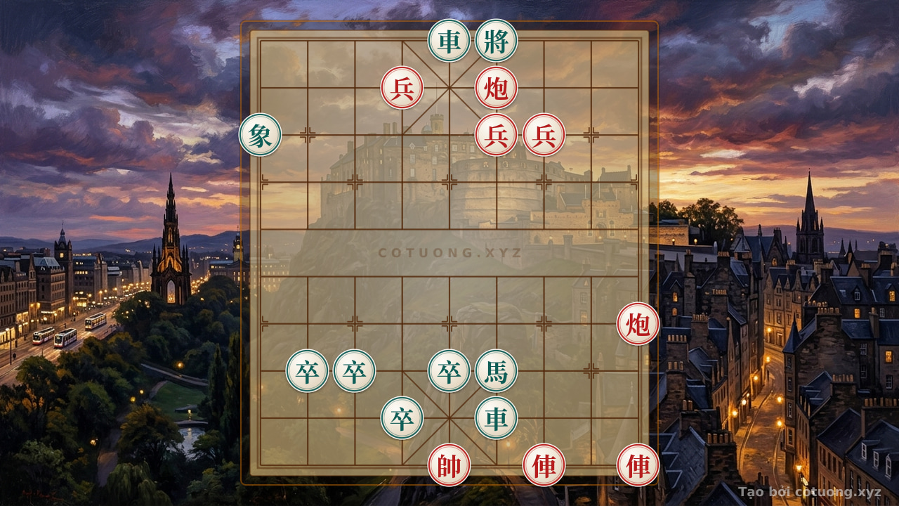 Thế cờ: Ruthless Tactics in Red vs Black Xiangqi – Beginner's Guide to Online Chinese Chess — Cờ Tướng Online