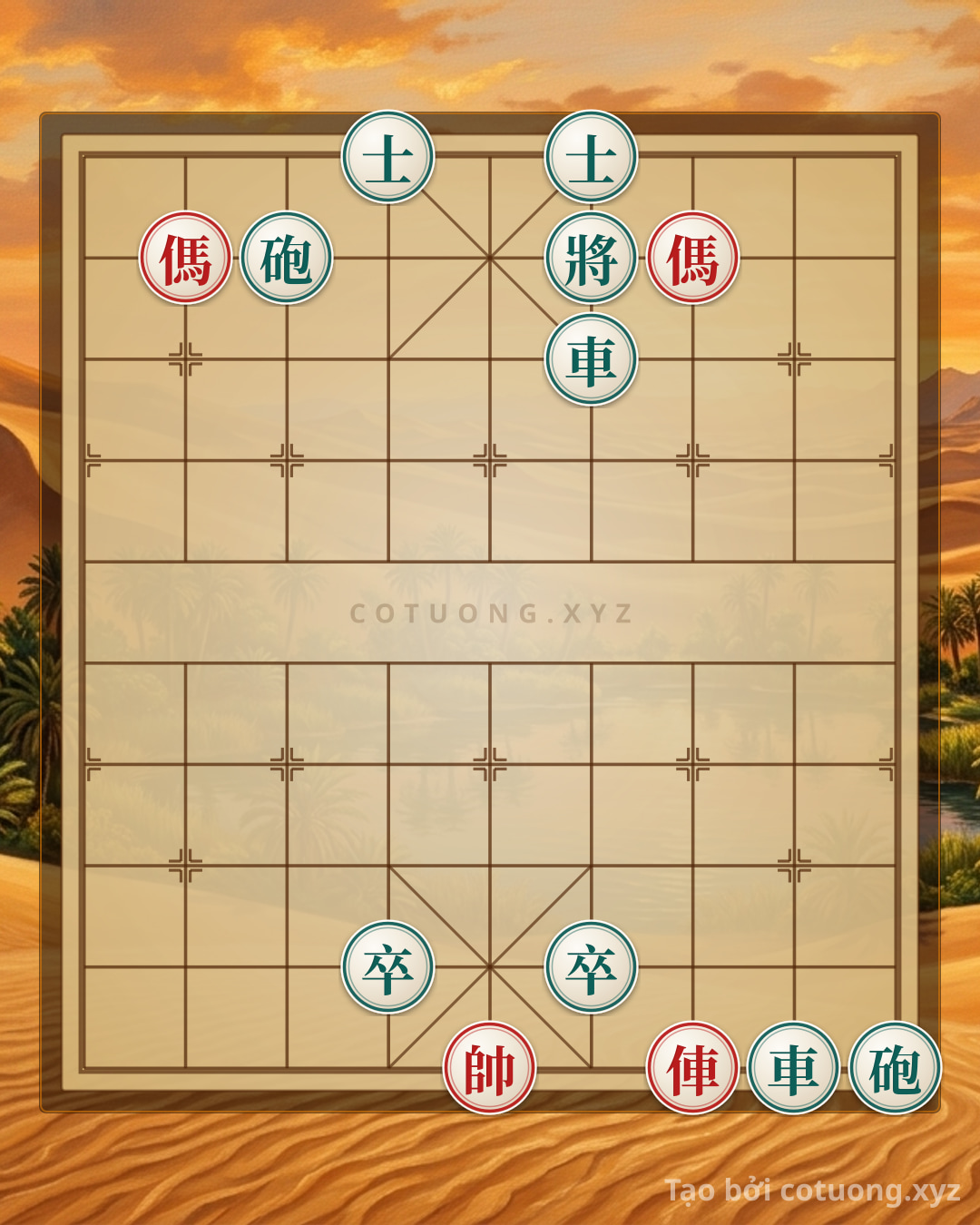 Challenge: Endgame Mastery: Rook 2 Horses Winning Against 2 Rooks, 2 Cannons, 2 Pawns, and 2 Advisors - The Secret of the Double Horse Interlock - Can you solve it?