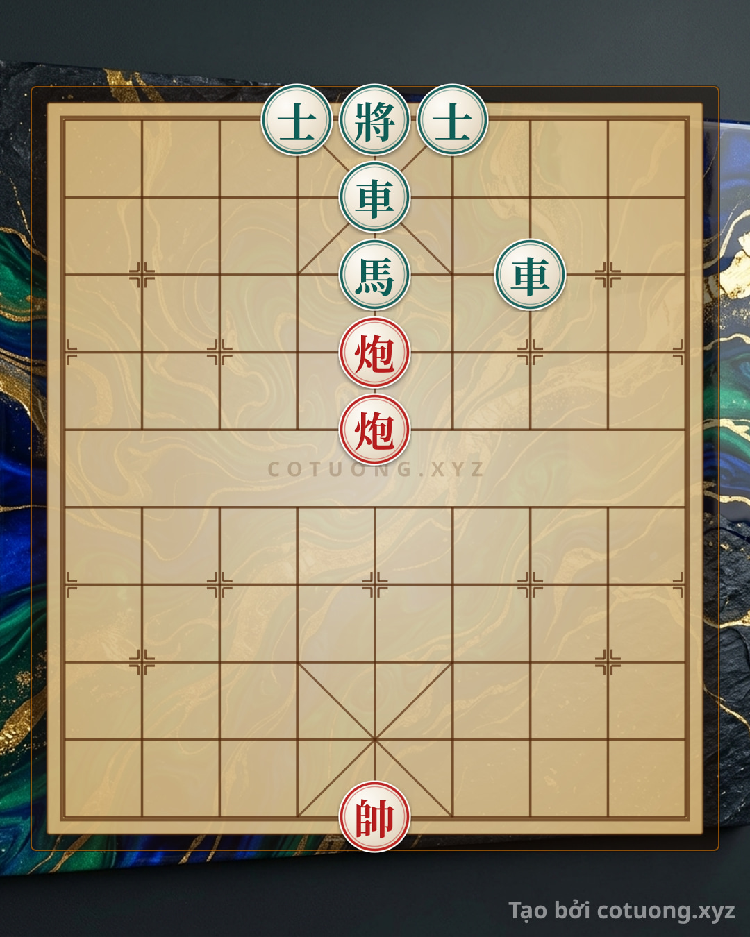 Challenge: Black Net Trap: Red Cannon Attacks, Black Chariot is Blocked - Level 1/10 Master Chess Strategy - Can you solve it?