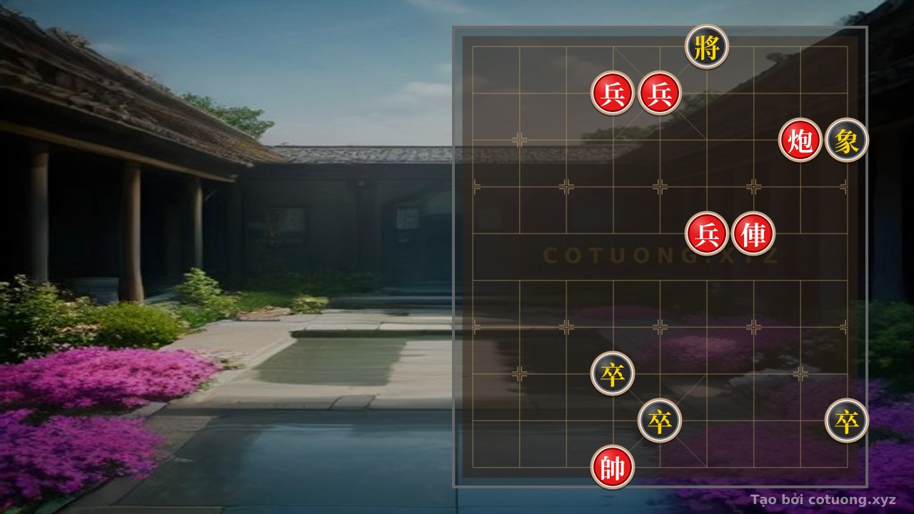 Thế cờ: Super Difficult Xiangqi: The Secret Defense of Black Against Red's Attack — Cờ Tướng Online
