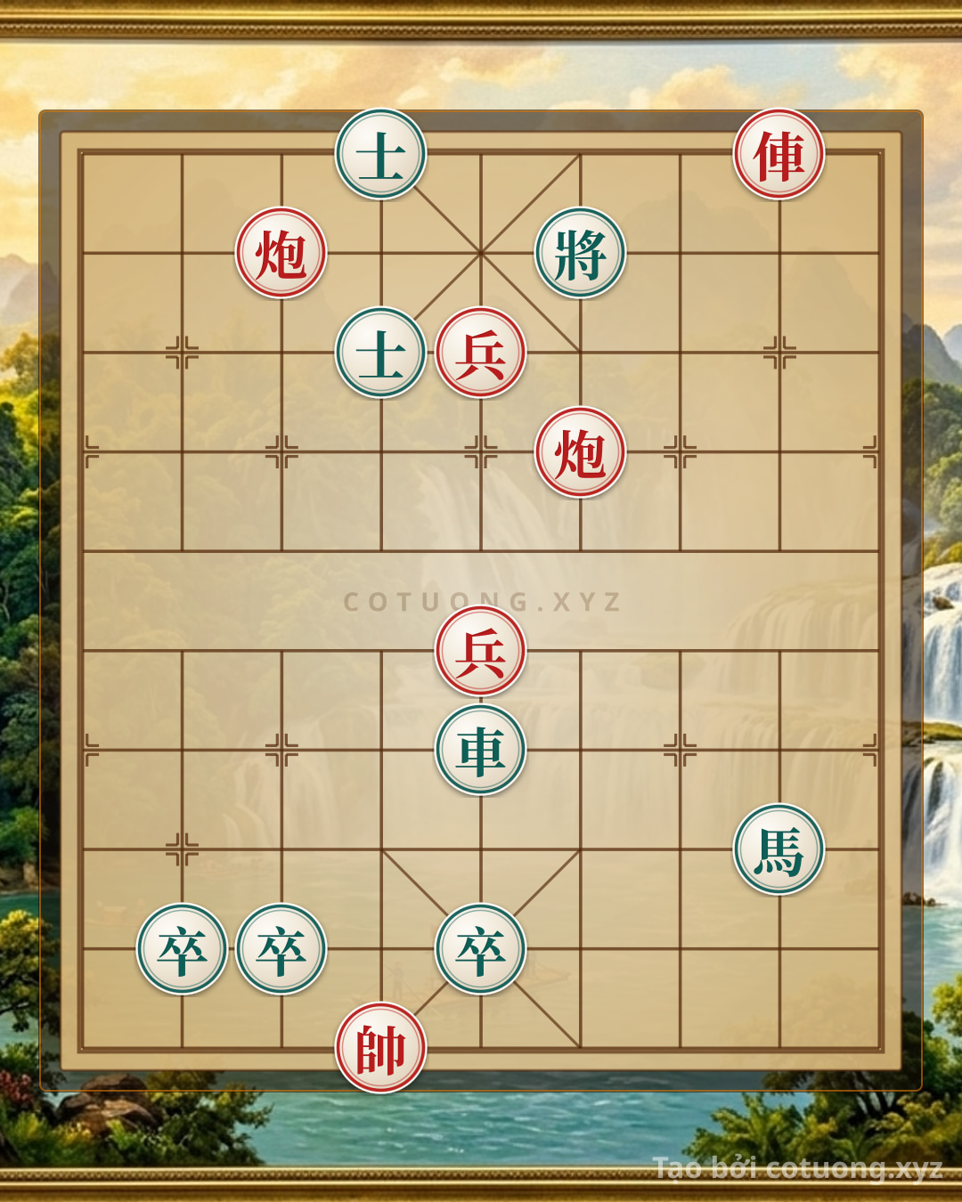 Challenge: Xiangqi: The Secret to the Single Black Chariot - A Killer Strategy for Beginners - Can you solve it?