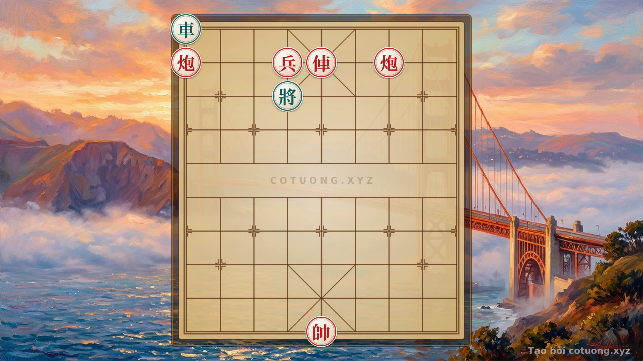 Thế cờ: Xiangqi (Chinese Chess) Strategy: Black Chariot Crushes Red Cannon - The Patience of a Young Master — Cờ Tướng Online