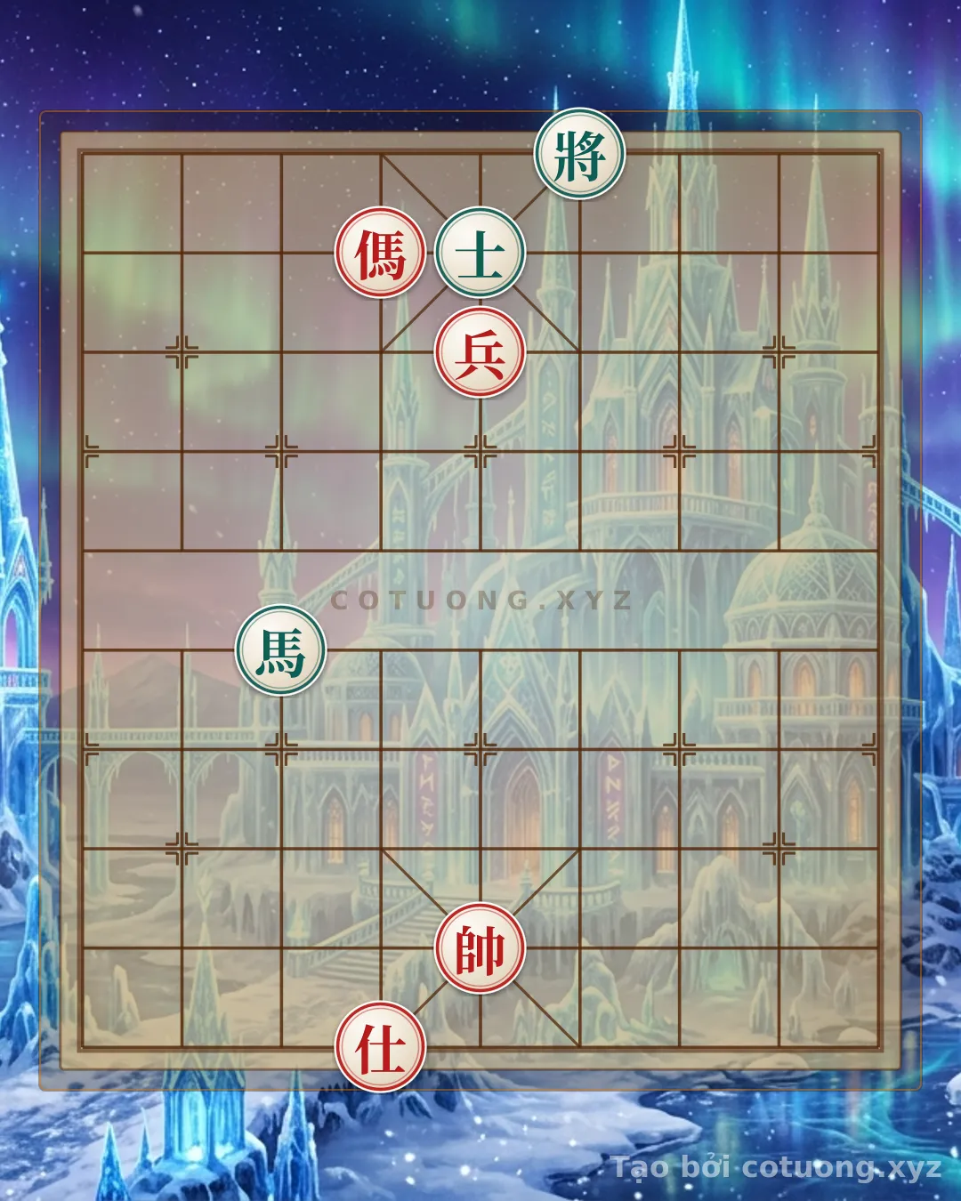 Challenge: Xiangqi: Double Horse Legs - Red's Breakthrough Strategy - Can you solve it?