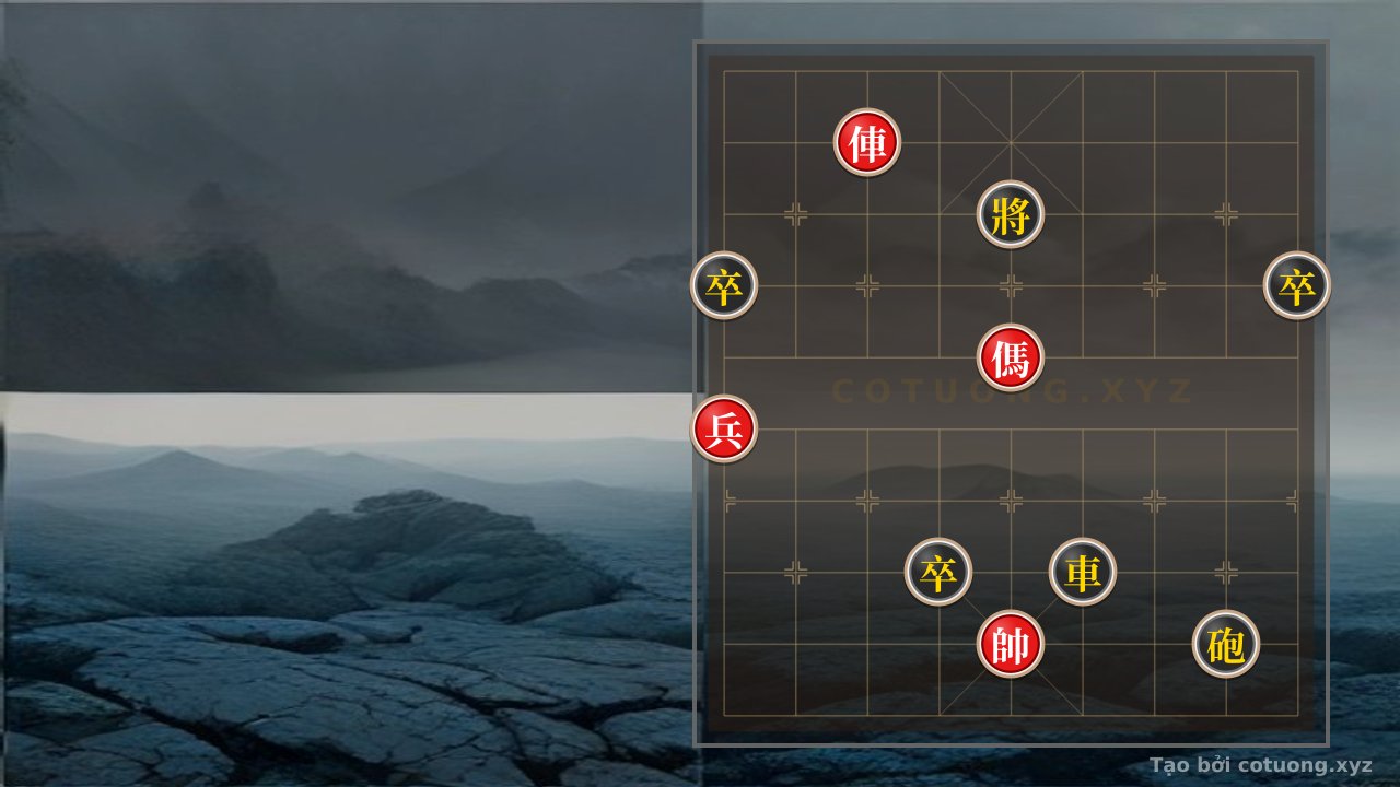 Thế cờ: The 'Red Chariot on the 7th File' Formation - The Secret of Black's Defense in Chinese Chess — Cờ Tướng Online