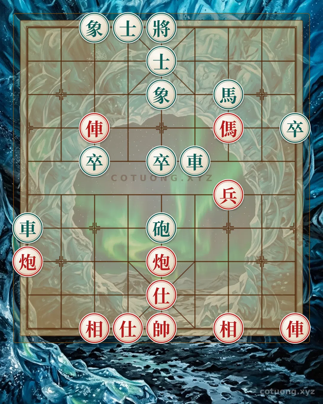 Challenge: Double Horse Legs Trap: A Lethal Strategy in the Red Formation - Can you solve it?