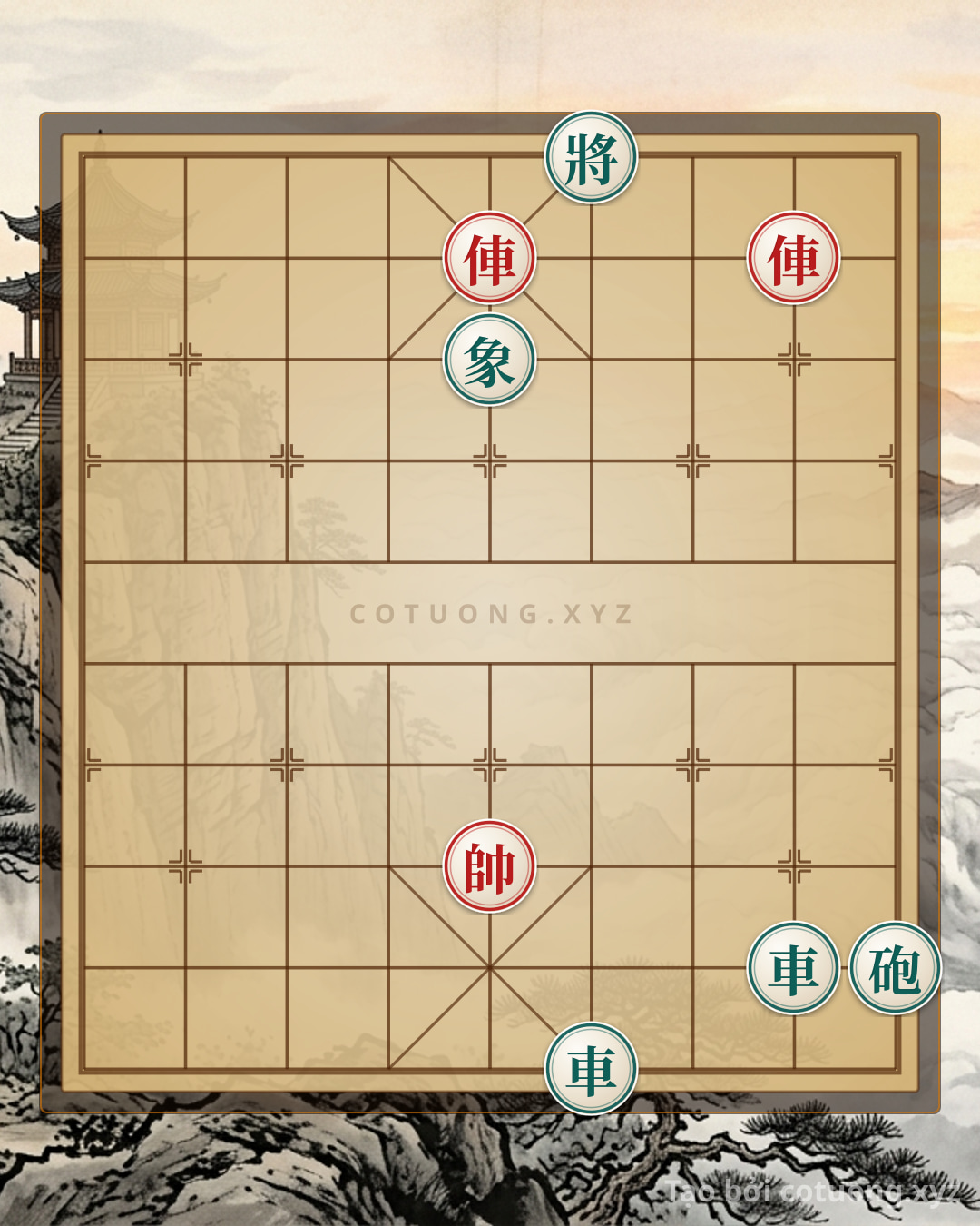 Challenge: The Mystery of Two Chariots: Facing the Cannon Elephant, Who Wins the Endgame? - Can you solve it?