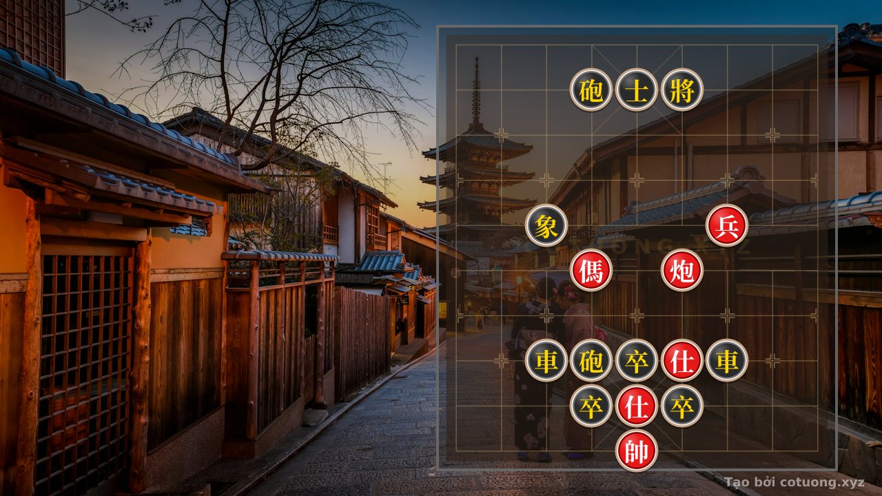Thế cờ: Xiangqi: Red's Strategic Victory Over Black in the 'Xich Bich' Formation - Learning from Quat Trung Bi — Cờ Tướng Online