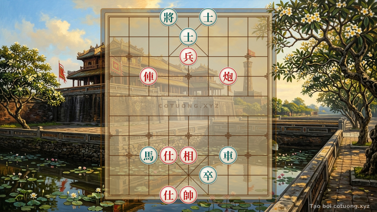Thế cờ: Xiangqi Hack Tips: Red Cannon vs. Single Chariot - The Checkmate Reversal Strategy — Cờ Tướng Online