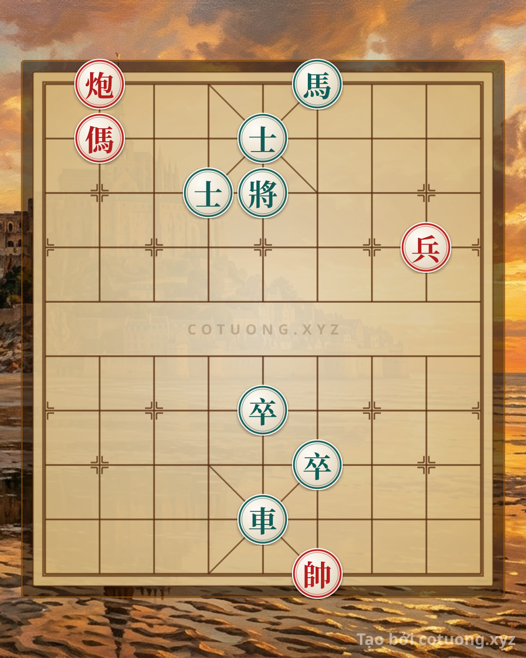 Challenge: Mastering the Battle: The Red Cannon on File 8 and the Strategist's Encirclement of the Black General - Can you solve it?