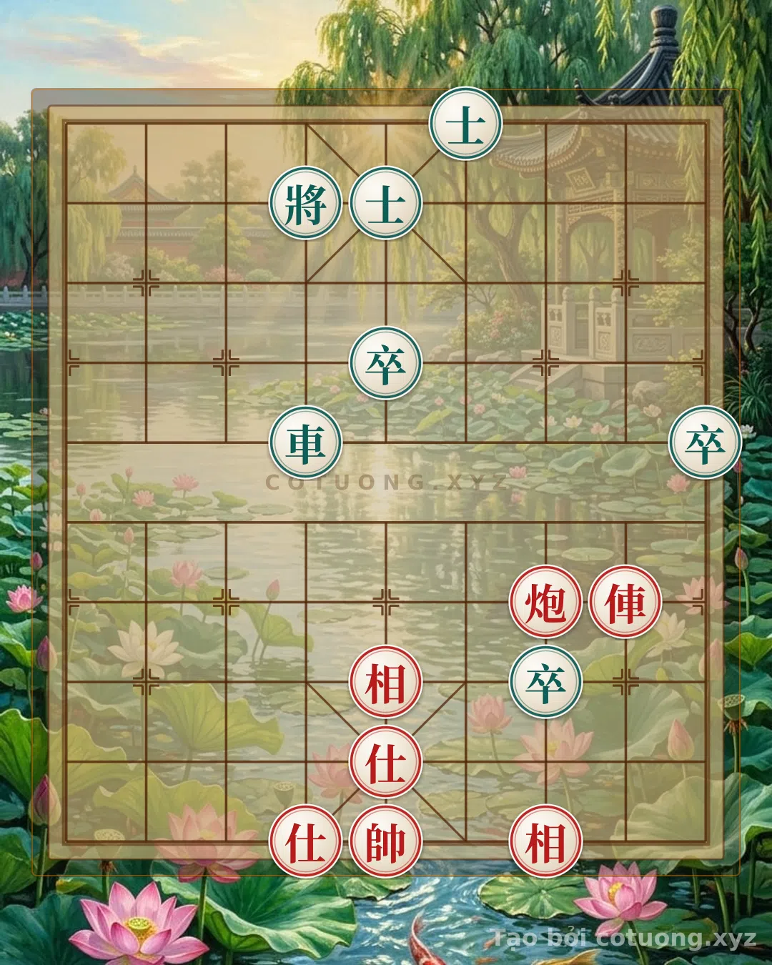 Challenge: Xiangqi (Chinese Chess) 'Red First Move Smart Strategy': 