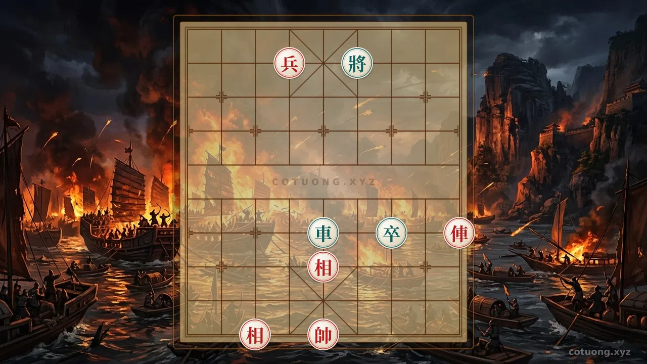 The Strategic Siege: Rook and Pawn with Twin Elephants