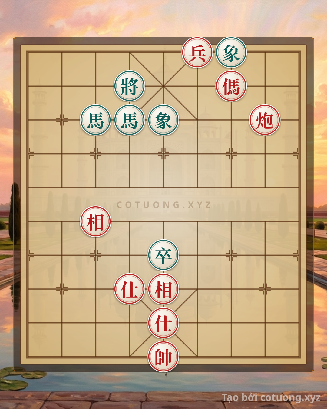 Challenge: Super Difficult Xiangqi: Red Attacks, Black Defends - Pivotal Tactics - Can you solve it?